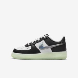 Nike Air Force 1 ホワイト/ブラック/グリーン 26cm Nike Air Force 1 LV8 Big Kids' Shoes. Nike.com